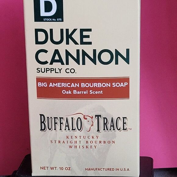 BIG AMERICAN BOURBON SOAP MADE WITH BUFFALO TRACE KENTUCKY WHISKEY 10 OZ BAR - Picture 3 of 3